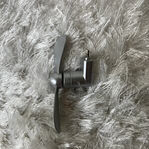 Phone Fan Plugs into the Charger Port Moves Air Travel Outdoors